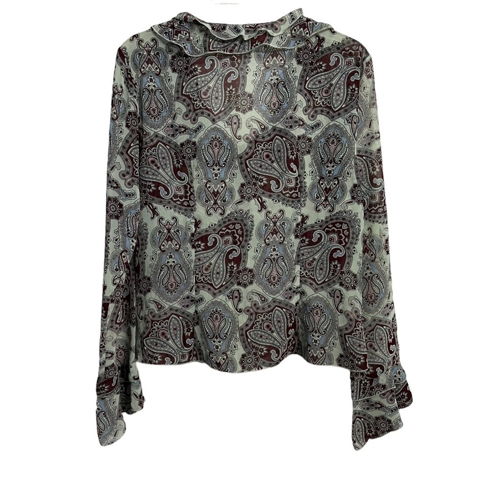 Lucky Brand (EUC) Women’s Long Sleeve Top Size Large - Picture 4 of 8